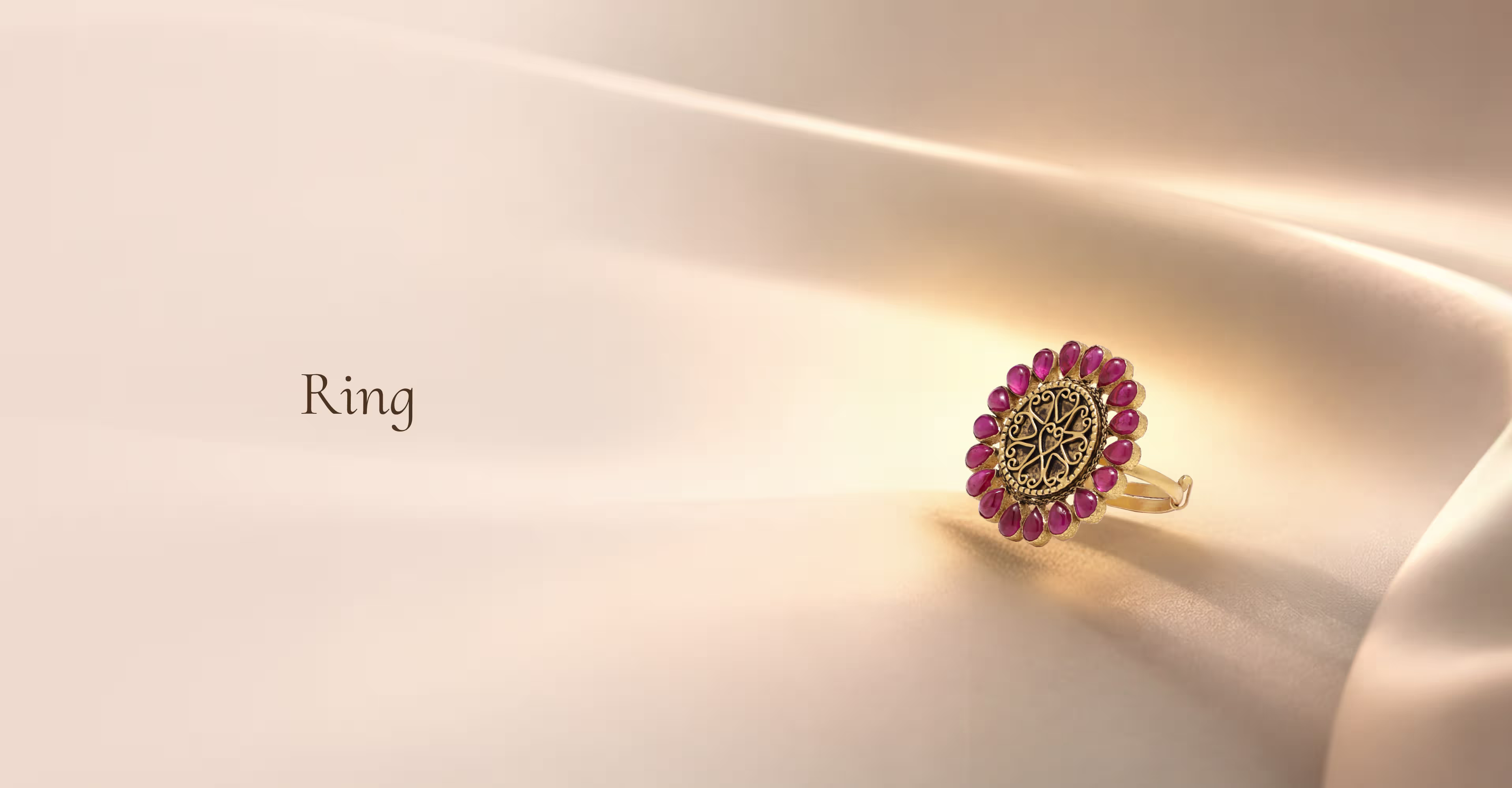 Jewellery mobile banner
